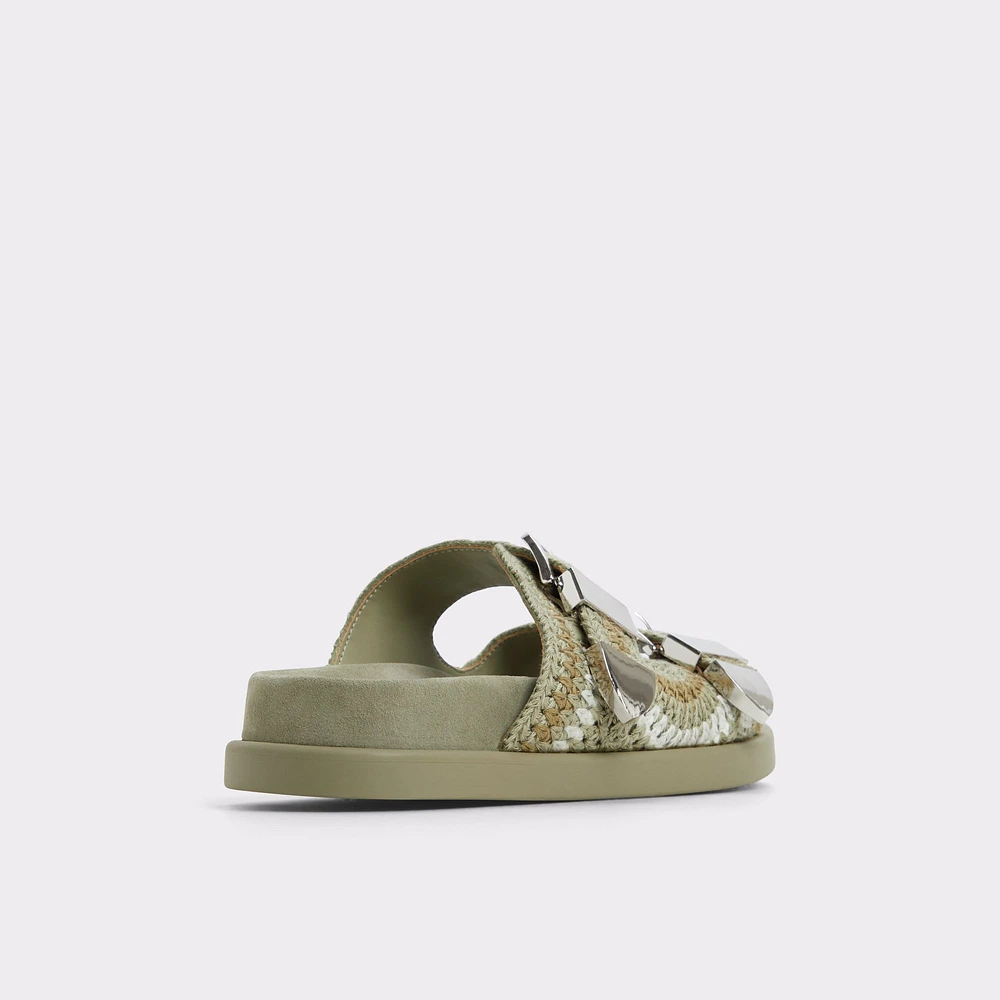 Bohodream Kaki Femmes Sandales a assise plantaire | ALDO Canada