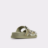 Bohodream Kaki Femmes Sandales a assise plantaire | ALDO Canada