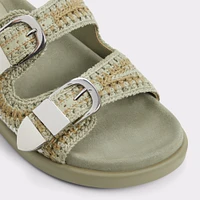 Bohodream Kaki Femmes Sandales a assise plantaire | ALDO Canada