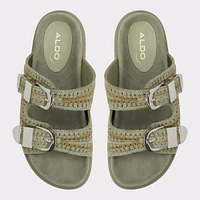 Bohodream Kaki Femmes Sandales a assise plantaire | ALDO Canada