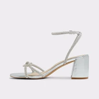 Bouclette Silver Women's Strappy sandals | ALDO Canada