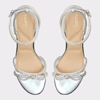 Bouclette Silver Women's Strappy sandals | ALDO Canada