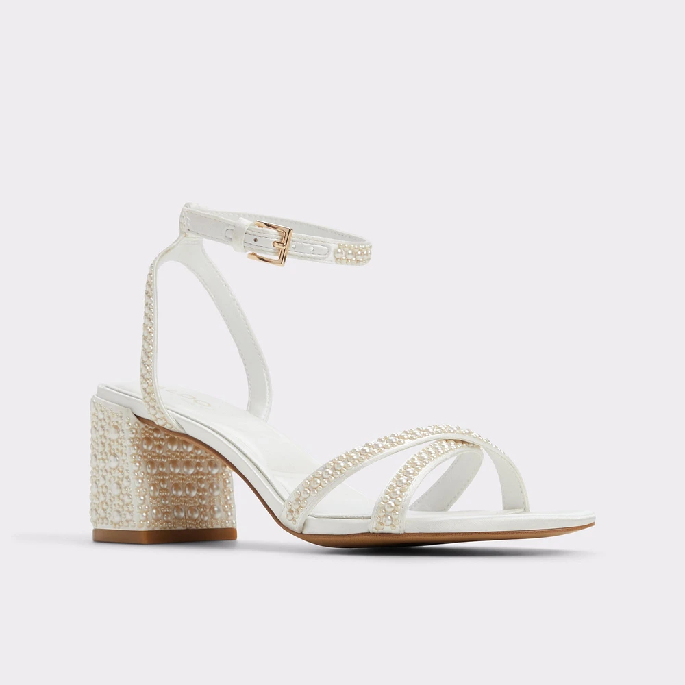 Bouclettie Other White Women's Block heels | ALDO Canada