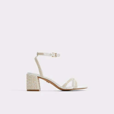 Bouclettie Other White Women's Block heels | ALDO Canada