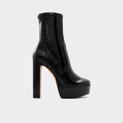 Brejar Other Black Synthetic Patent Women's Dress boots | ALDO US