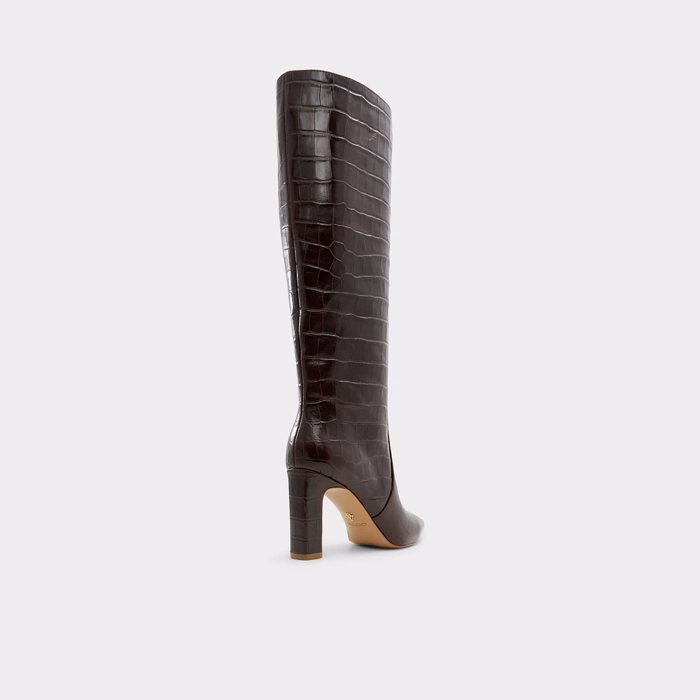 Cadigoder Marron Foncé Femmes Bottes hautes | ALDO Canada