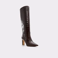 Cadigoder Marron Foncé Femmes Bottes hautes | ALDO Canada