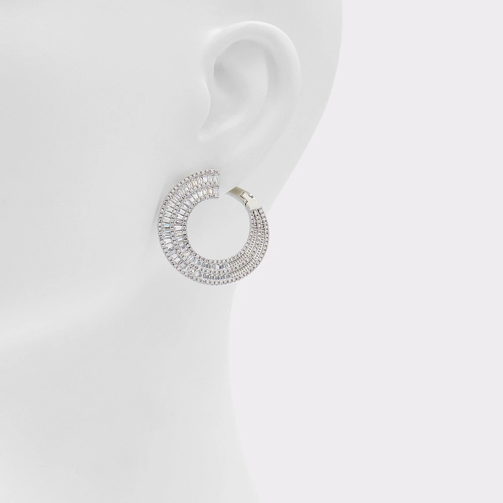 Caldy Silver/Clear Multi Women's Earrings | ALDO Canada