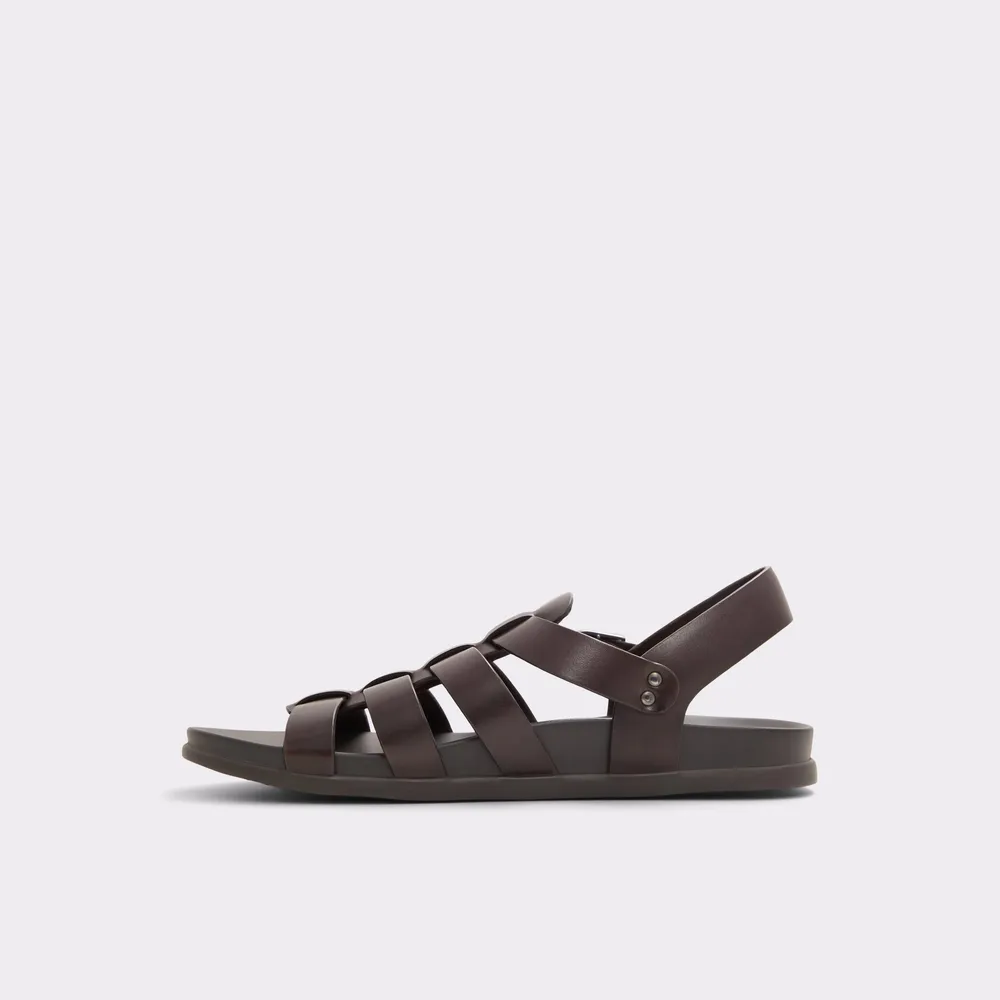 Canal Dark Brown Men's Sandals & Slides | ALDO US