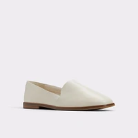 Caraelia White/Bone Women's Loafers & Oxfords | ALDO Canada