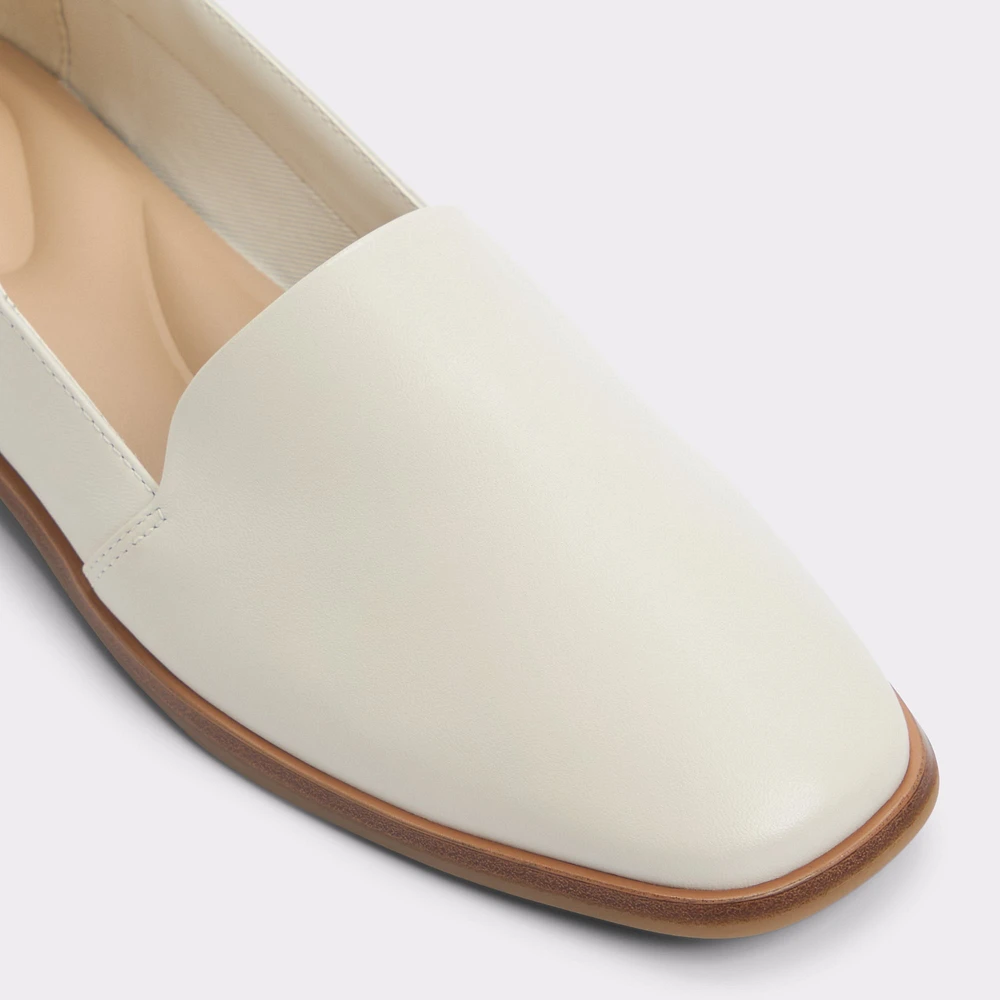 Caraelia White/Bone Women's Loafers & Oxfords | ALDO Canada