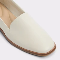 Caraelia White/Bone Women's Loafers & Oxfords | ALDO Canada