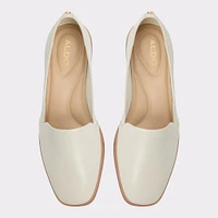 Caraelia White/Bone Women's Loafers & Oxfords | ALDO Canada