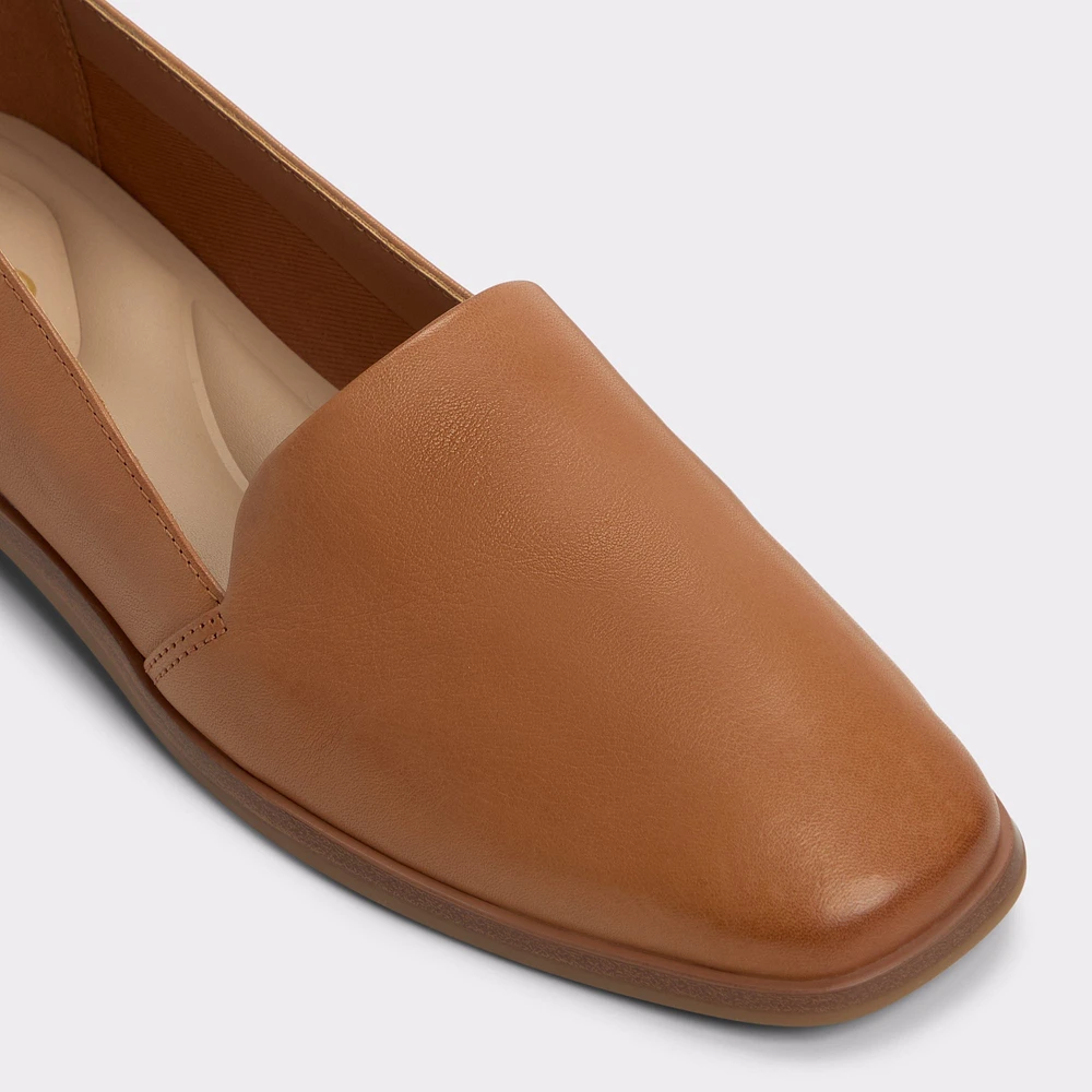 Caraelia Medium Brown Women's Loafers & Oxfords | ALDO Canada