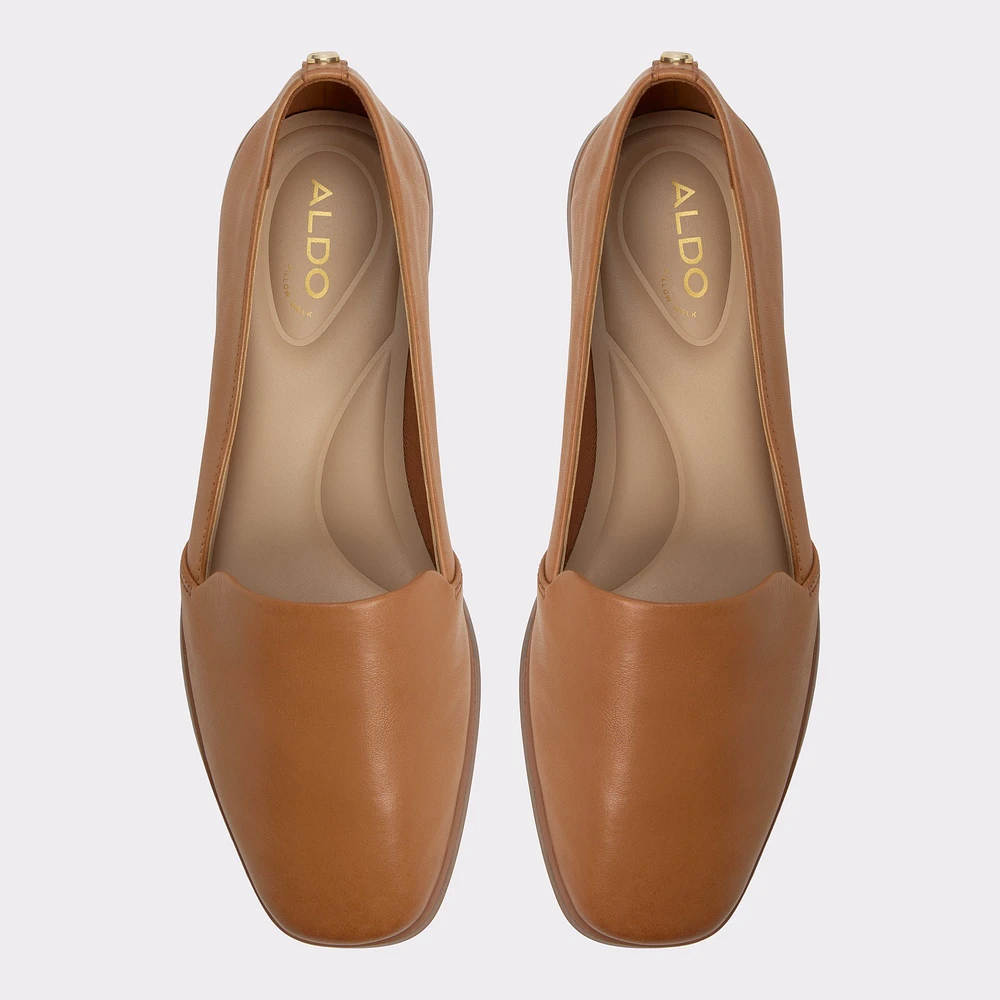 Caraelia Medium Brown Women's Loafers & Oxfords | ALDO Canada