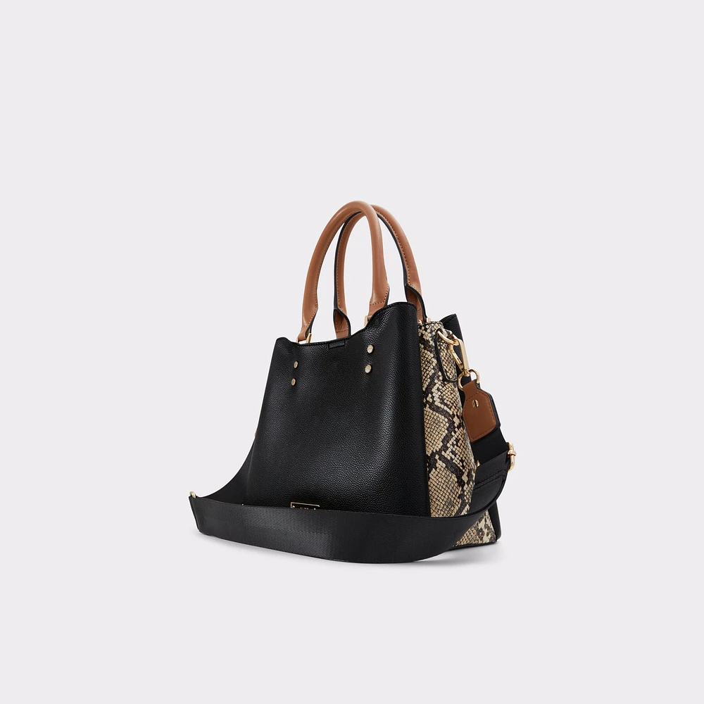 Caraever Black Combo Women's Tote & Satchel bags | ALDO Canada