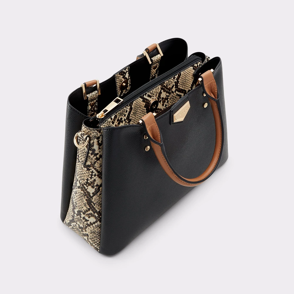 Caraever Black Combo Women's Tote & Satchel bags | ALDO Canada