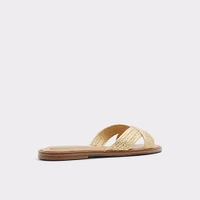 Caria Gold Women's Flats | ALDO Canada