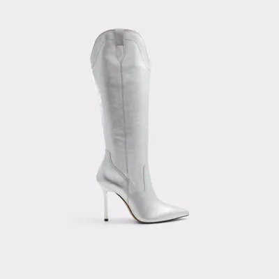 Cavvietta Silver Women's Dress boots | ALDO US