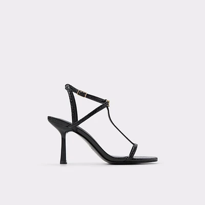Cecille Black Women's Strappy Heels | ALDO US