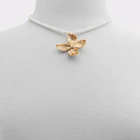 Chicadellicc Gold/Clear Multi Women's Necklaces | ALDO Canada