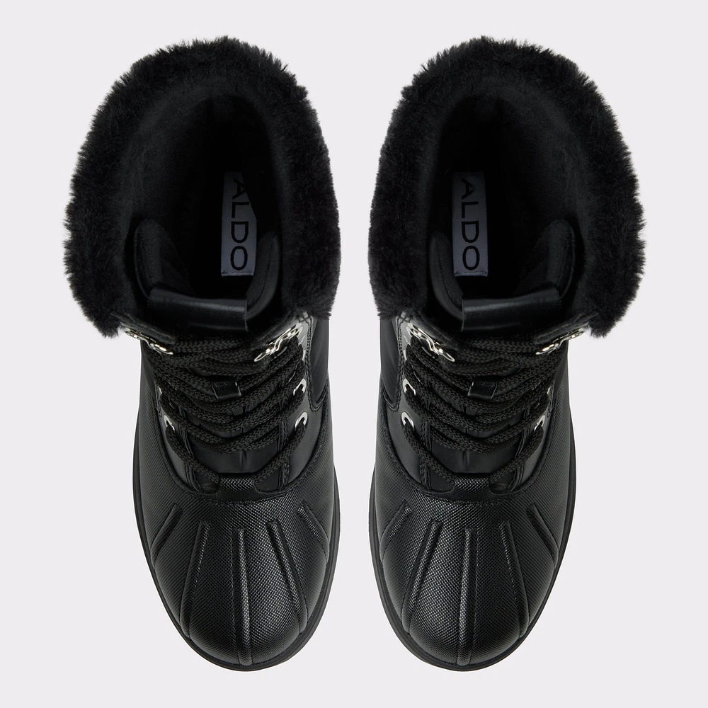 Chilly Black Synthetic Mixed Material Women's Winter boots | ALDO Canada