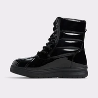 Chilly Black Synthetic Patent Women's Winter boots | ALDO Canada