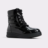 Chilly Black Synthetic Patent Women's Winter boots | ALDO Canada