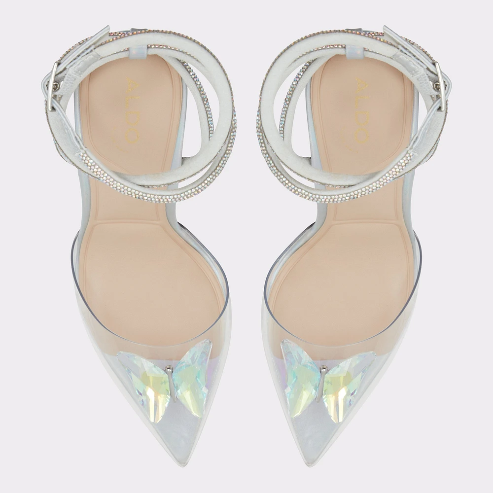 Chrysalis Silver Women's Strappy sandals | ALDO Canada