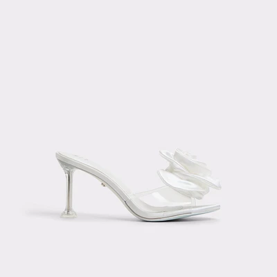 Cinderellamule Blanc Femmes Mules a talons | ALDO Canada