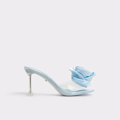 Cinderellamule Light Blue Women's Heeled mules | ALDO Canada