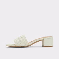 Claudina White/Bone Women's Heeled sandals | ALDO Canada