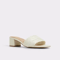 Claudina White/Bone Women's Heeled sandals | ALDO Canada