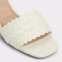Claudina White/Bone Women's Heeled sandals | ALDO Canada