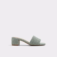 Claudina Dark Green Women's Heeled mules | ALDO Canada