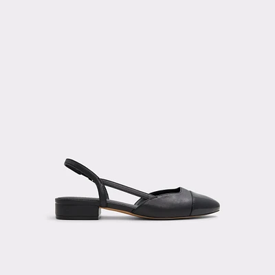 Clementinne Black Synthetic Smooth Women's Ballet Flats | ALDO Canada
