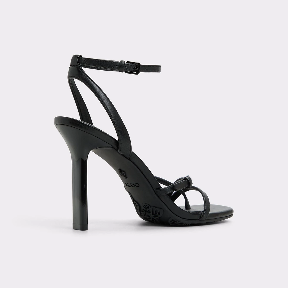 Conney Noir Femmes Sandales à talon | ALDO Canada