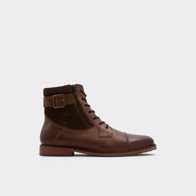 Constantine Dark Brown Men's Lace-Up Boots | ALDO Canada