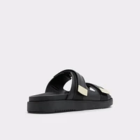 Coralina Noir Femmes Sandales à talon plat | ALDO Canada