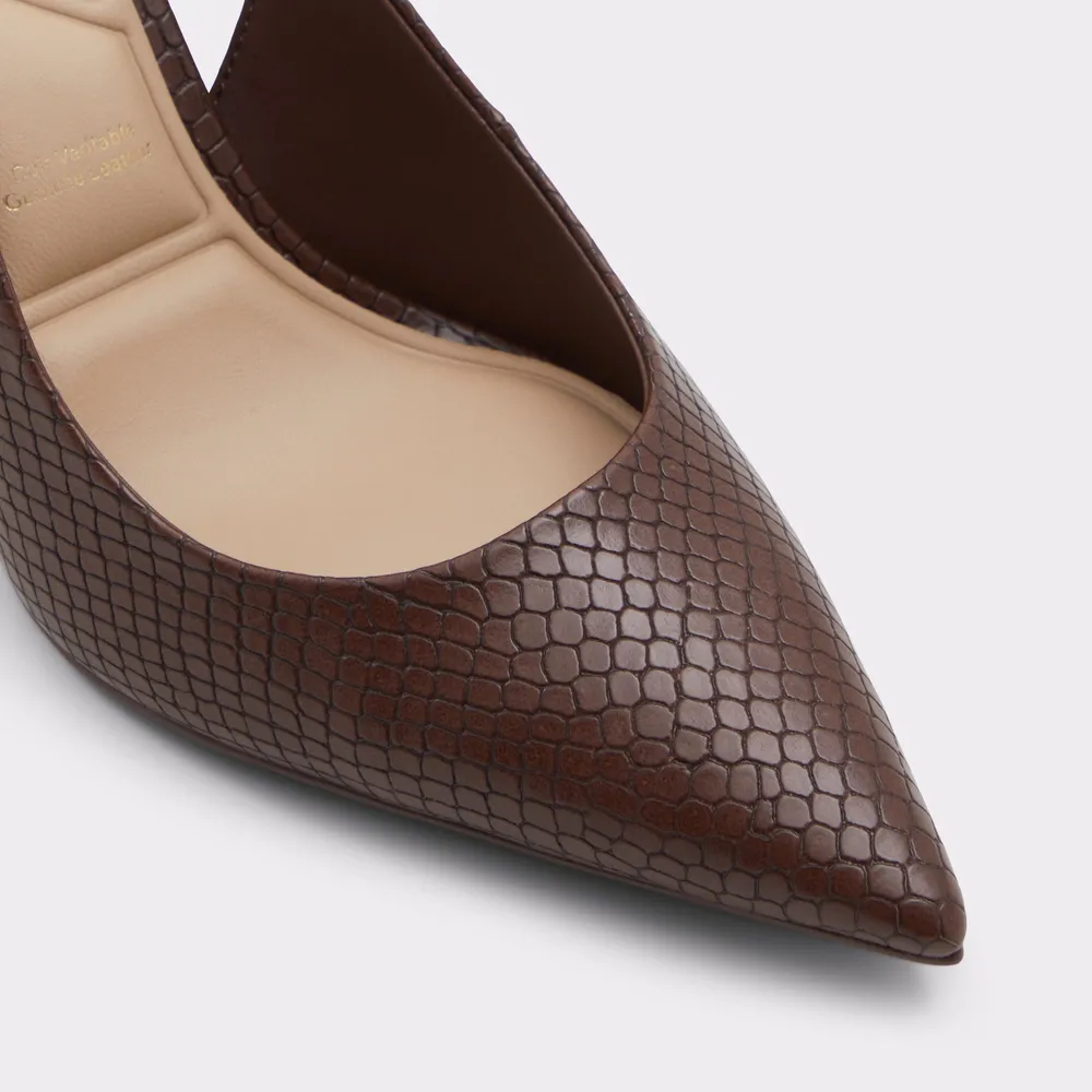 Corinna Dark Brown Women's High heels | ALDO US
