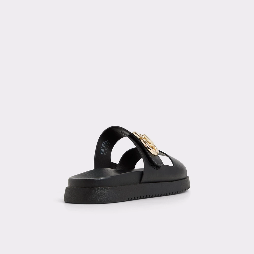 Daisymae Black Women's Footbed sandals | ALDO Canada