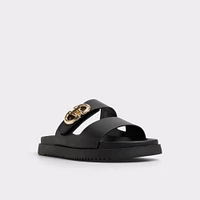 Daisymae Black Women's Footbed sandals | ALDO Canada