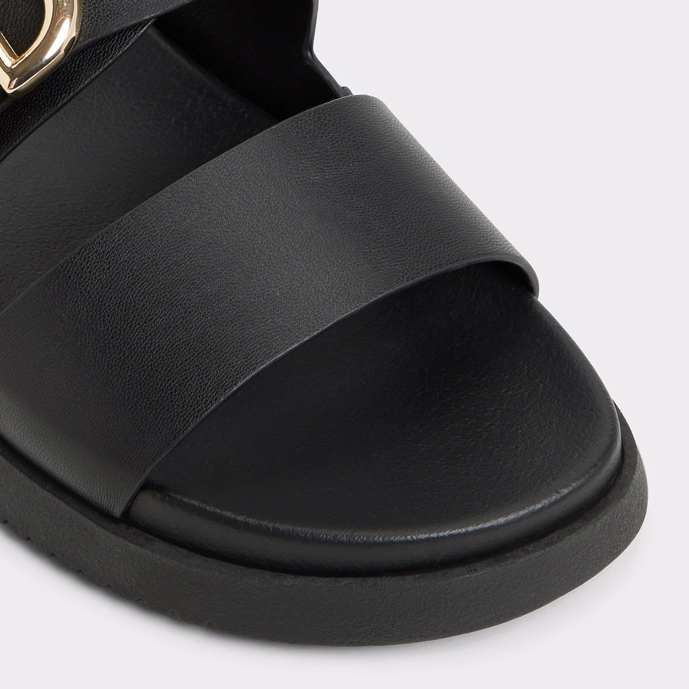 Daisymae Black Women's Footbed sandals | ALDO Canada