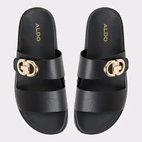 Daisymae Black Women's Footbed sandals | ALDO Canada