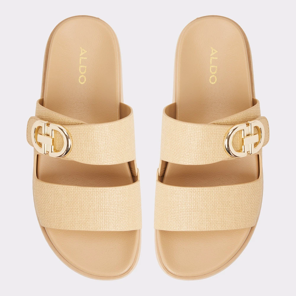 Daisymae Natural Women's Footbed sandals | ALDO Canada