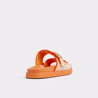 Daisymae Orange Women's Footbed sandals | ALDO Canada