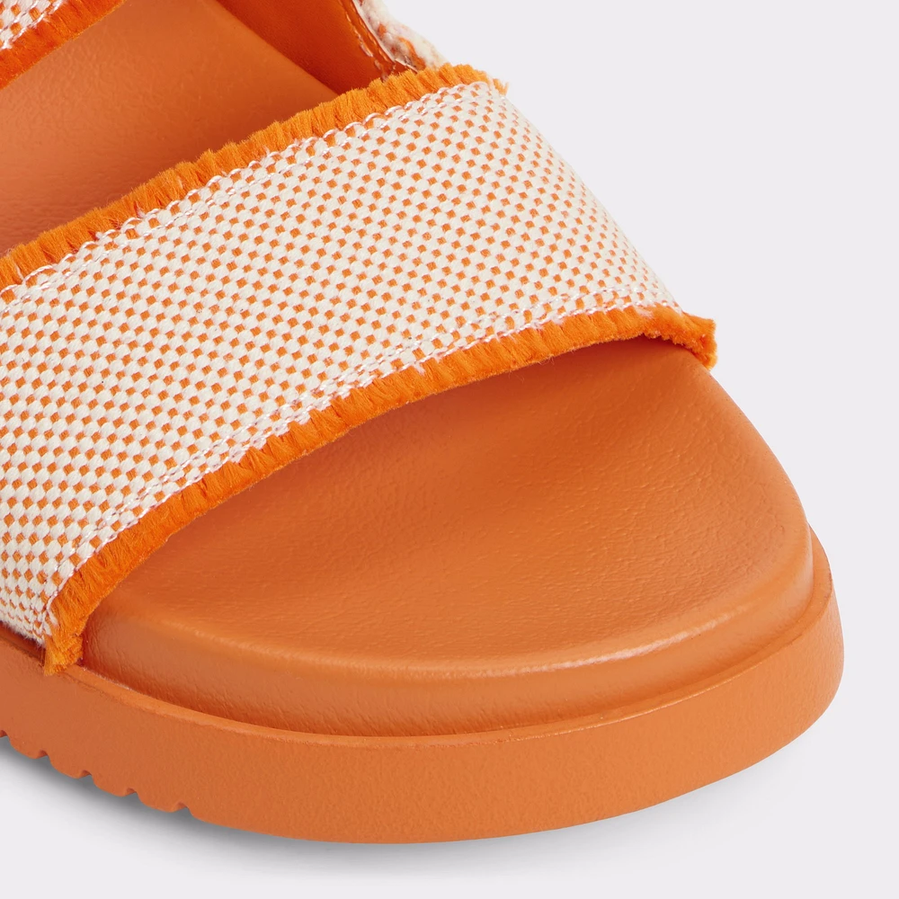 Daisymae Orange Women's Footbed sandals | ALDO Canada
