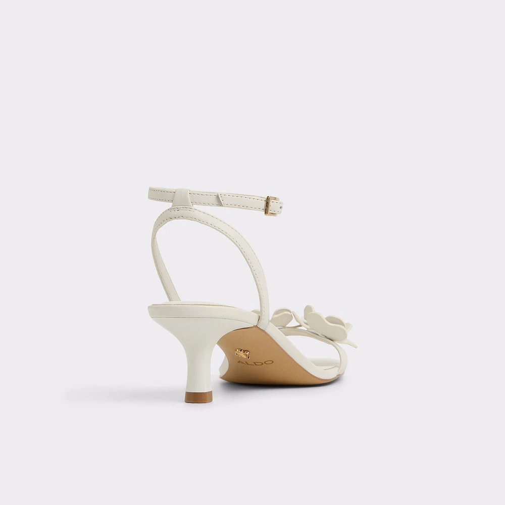 Daisyrose White/Bone Women's Strappy sandals | ALDO Canada