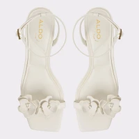 Daisyrose White/Bone Women's Strappy sandals | ALDO Canada
