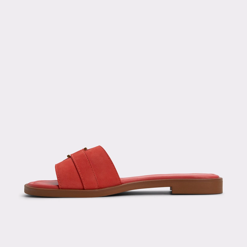 Dallaedar Rouge Moyen Femmes Sandales à talon plat | ALDO Canada